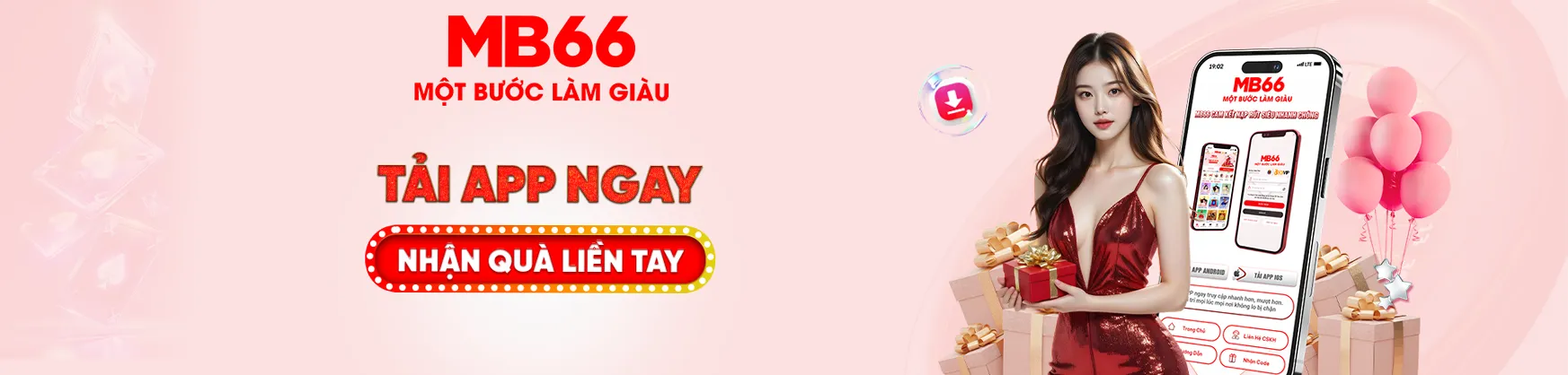 MB66 tải app ngay nhận quà liền tay